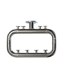 Galvanized Steel Meter Bank Central Water Inlet 2