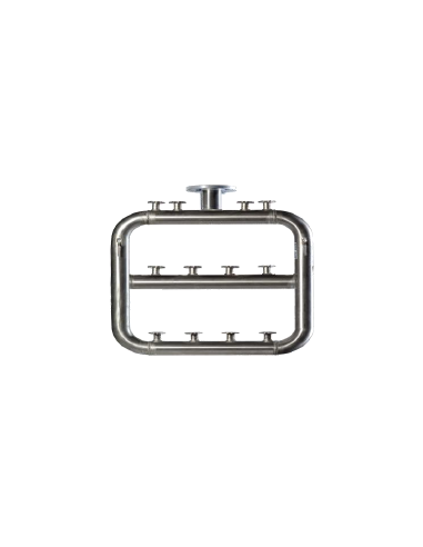 Galvanized Steel Meter Bank Central Water Inlet