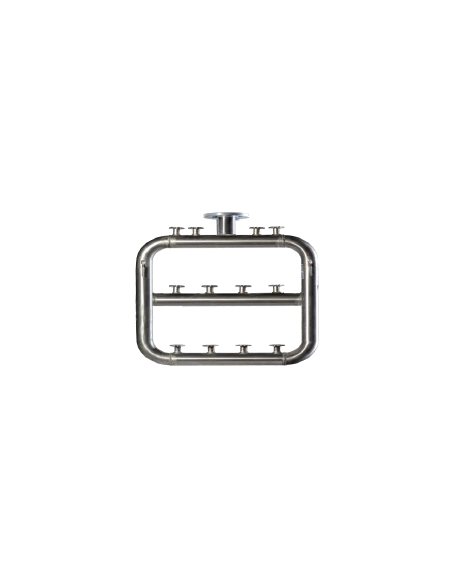 Galvanized Steel Meter Bank Central Water Inlet Galvanized Steel Meter Bank Central Water Inlet