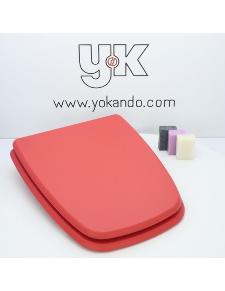 Tapa WC SANGRÁ GRANADA MODELO ANTIGUO Fabricada A Medida ROJO