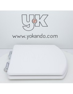 Tapa WC ROCA HALL SUSPENDIDO COMPACTO Caída Amortiguada Fabricada A Medida BLANCO 2