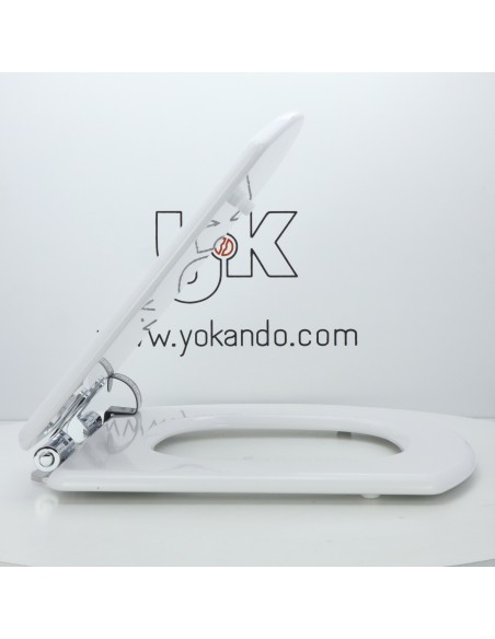 Tampo sanita ROCA HALL EM SUSPENSÃO COMPACTO Queda Amortecida ETOOS