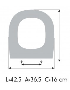 Abattant WC CIFIAL EDEN Frein De Chute ETOOS 2