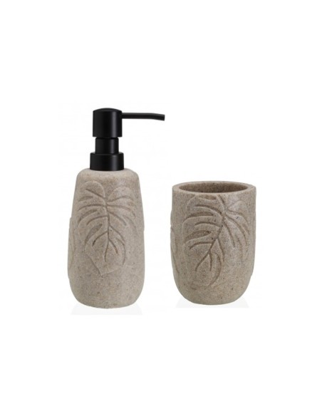 Soap dispenser + tumbler set GROENLANDIA