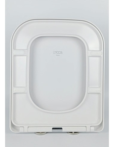 Tapa WC Geberit Icon Square Caída Amortiguada Compatible ETOOS