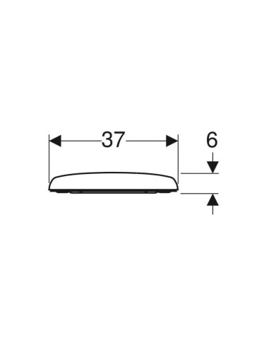 Abattant ALLIA PRIMA RIMFREE Frein De Chute