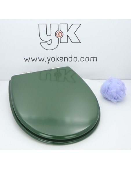Tapa WC ALLIA SCARLET Fabricada A Medida VERDE COBRE