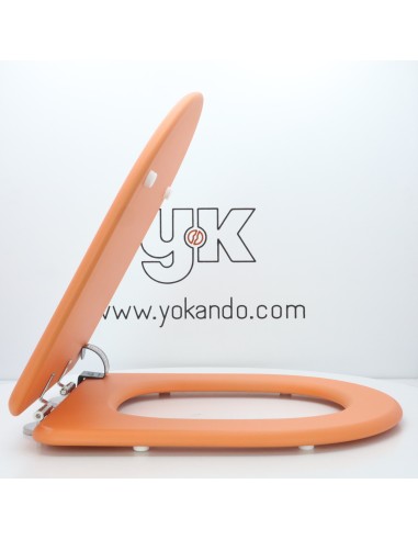 Tapa WC Universal RESIWOOD Modelo SAMBA color NARANJA