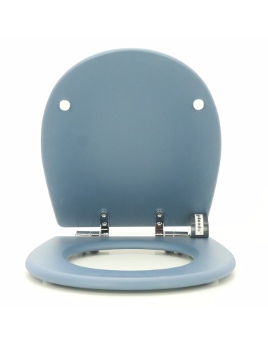 Tapa WC PORCHER VENETO Caída Amortiguada Fabricada A Medida AZUL CREPÚSCULO