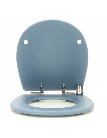 Tapa WC PORCHER VENETO Caída Amortiguada Fabricada A Medida AZUL CREPÚSCULO