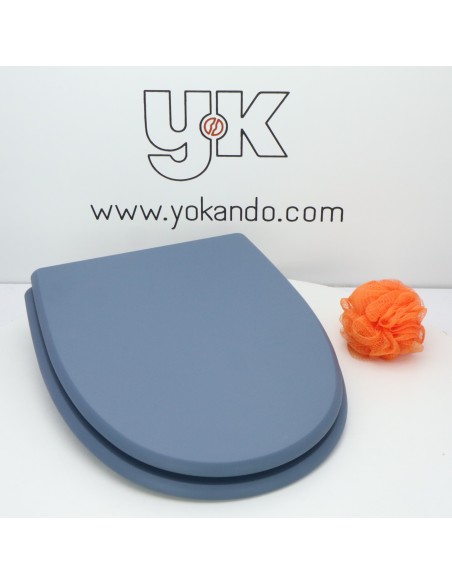 Tapa WC PORCHER VENETO Fabricada A Medida AZUL CREPÚSCULO