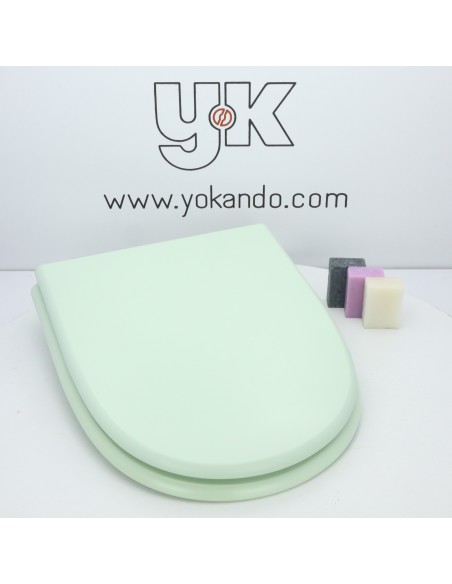 Tapa WC JACOB DELAFON ANTARES Caida Amortiguada Fabricada A Medida VERDE SUSPIRO