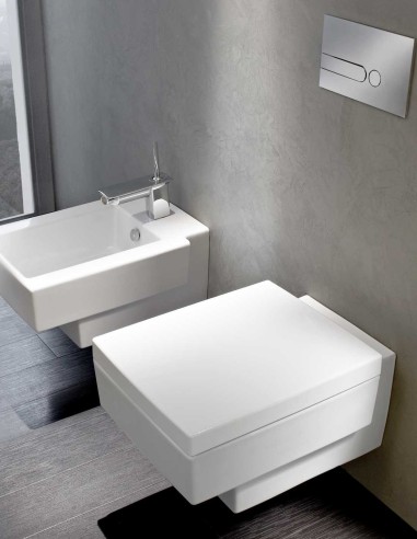 Tapa WC TERRACE Caída Amortiguada Blanco ORIGINAL JACOB DELAFON