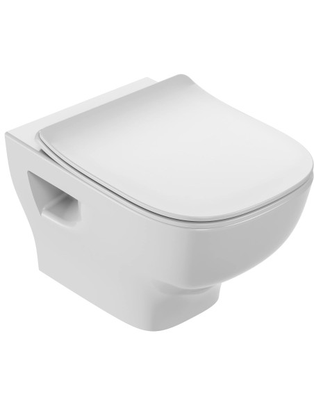 Abattant WC original STRUKTURA COMPACT JACOB DELAFON Extra-plat Frein De Chute