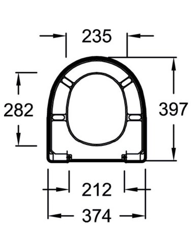 Asiento Odeon Up Compacto bis.desc.prog ORIGINAL JACOB DELAFON