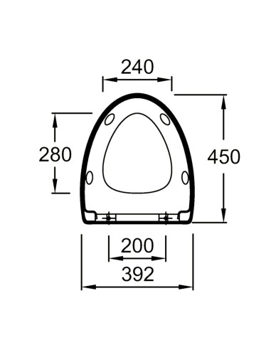 Asiento N.Vague extraplano SC des Blc ORIGINAL JACOB DELAFON