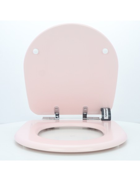 Tapa WC JACOB DELAFON ALTAIR Fabricada A Medida Caida Amortiguada ROSA SATEN Tapa WC JACOB DELAFON ALTAIR Fabricada A Medida Caida Amortiguada ROSA SATEN