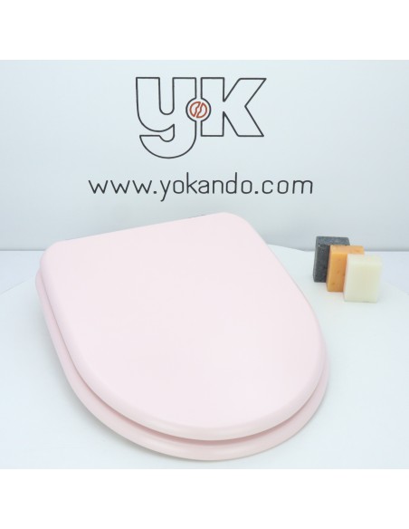 Tapa WC JACOB DELAFON ALTAIR Fabricada A Medida ROSA SATEN Tapa WC JACOB DELAFON ALTAIR Fabricada A Medida ROSA SATEN