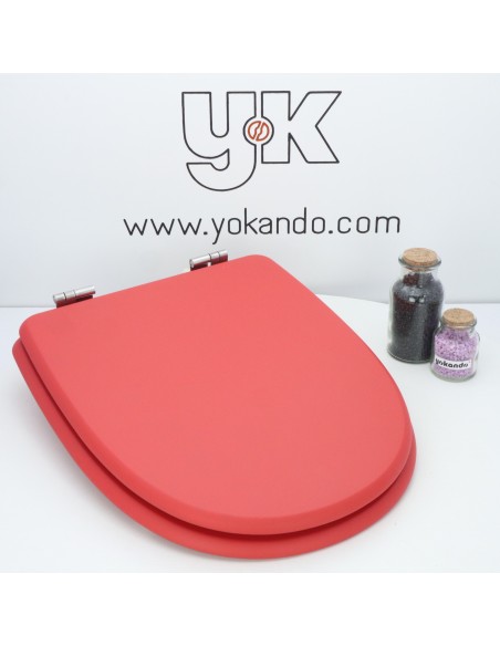 Tapa WC SELLES MARLY 1 Fabricada A Medida ROJO