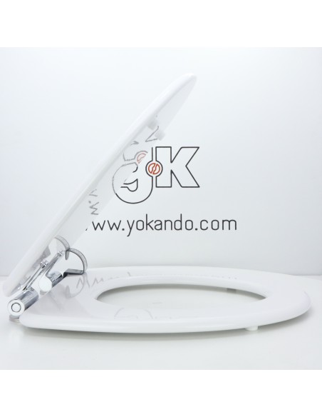 Tapa WC NOKEN PORCELANOSA URBAN Caída Amortiguada Fabricada A Medida BLANCO