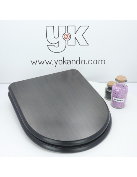 Tapa WC CERABATI ERICA Caída Amortiguada Fabricada A Medida WENGUÉ