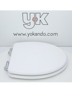 Tapa WC NOKEN PORCELANOSA MILAN Caída Amortiguada Fabricada A Medida BLANCO 2