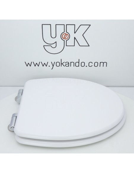 Tapa WC NOKEN PORCELANOSA MILAN Caída Amortiguada Fabricada A Medida BLANCO
