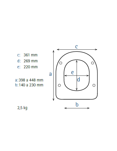 ALLIA MANGO Toilet Seat Made to Measure ALLIA MANGO Toilet Seat Made to Measure