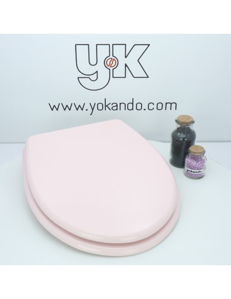 Tapa WC JACOB DELAFON HUNO Fabricada A Medida ROSA SATEN