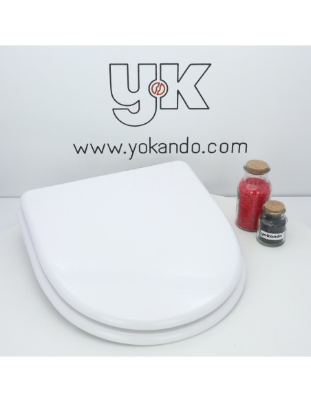 Tapa WC JACOB DELAFON ODEON UP COMPACTO Caída Amortiguada Fabricada A Medida BLANCO
