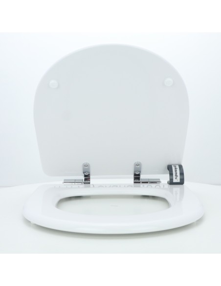 Tapa WC JACOB DELAFON ODEON UP COMPACTO Caída Amortiguada Fabricada A Medida BLANCO