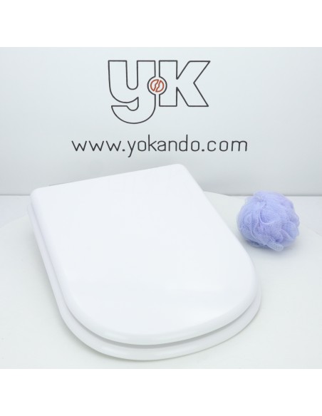 Tapa WC GALA TOP Caída Amortiguada Fabricada A Medida BLANCO