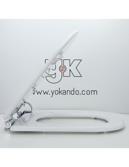 Tapa WC GALA TOP Caída Amortiguada Fabricada A Medida BLANCO