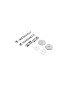 Juego de clips con sistema Slowclose para tapa de inodoro SANLIFE SLIM UNISAN - SANINDUSA