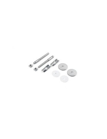 Juego de clips con sistema Slowclose para tapa de inodoro SANLIFE SLIM UNISAN - SANINDUSA