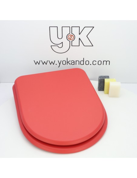 Tapa WC IDEAL STANDARD BOCAGE Fabricada A Medida ROJO Tapa WC IDEAL STANDARD BOCAGE Fabricada A Medida ROJO