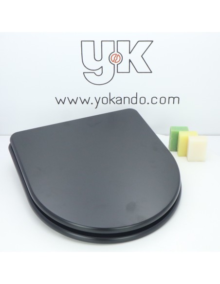 Tapa WC NOKEN WALL Fabricada A Medida NEGRO