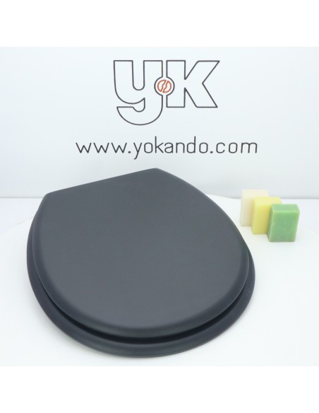 Tapa WC IDEAL STANDARD SMALL+ Fabricada A Medida NEGRO MATE Tapa WC IDEAL STANDARD SMALL+ Fabricada A Medida NEGRO MATE