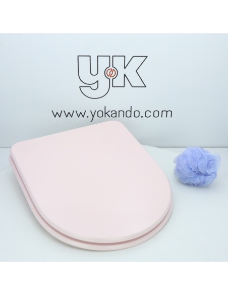 Tapa WC DURAVIT DARLING RECTO Caida Amortiguada Fabricada A Medida ROSA SUSPIRO Tapa WC DURAVIT DARLING RECTO Caida Amortiguada Fabricada A Medida ROSA SUSPIRO