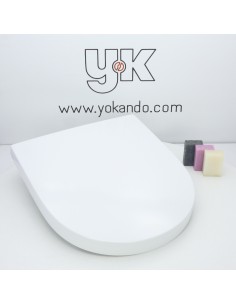 Abattant WC original NOKEN PORCELANOSA ACRO COMPACT RIMLESS