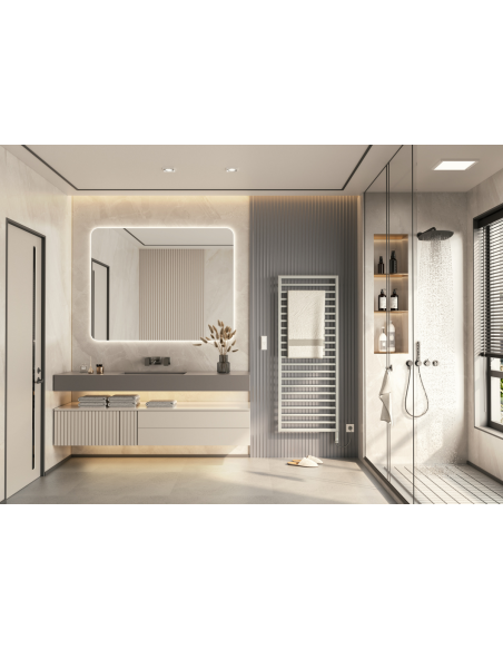 Radiador de toalhas ZEHNDER SUBWAY ELECTRIC.