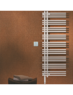 ZEHNDER YUCCA ELECTRIC ASYM Towel Radiator.