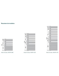 Radiador Toallero ZEHNDER RODA SPA ASYM 2