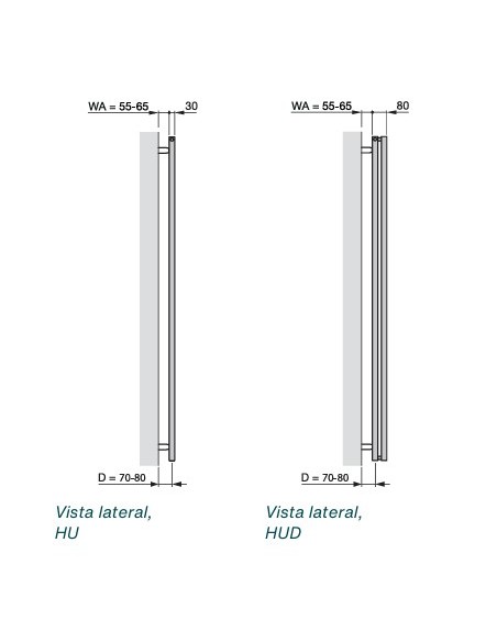 Radiador Toallero ZEHNDER UNIVERSAL