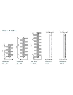 ZEHNDER YUCCA ELECTRIC ASYM Towel Radiator. 2