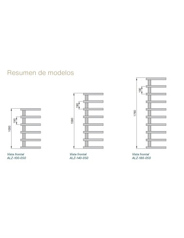 ZEHNDER ALBAN Termoarredo scaldasalviette