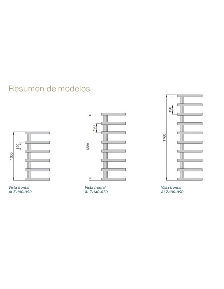 ZEHNDER ALBAN Termoarredo scaldasalviette