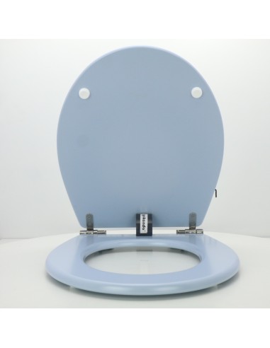 Abattant SELLES ROYAN (entraxe 15,5-16 cm.) Frein De Chute Fait Sur Mesure