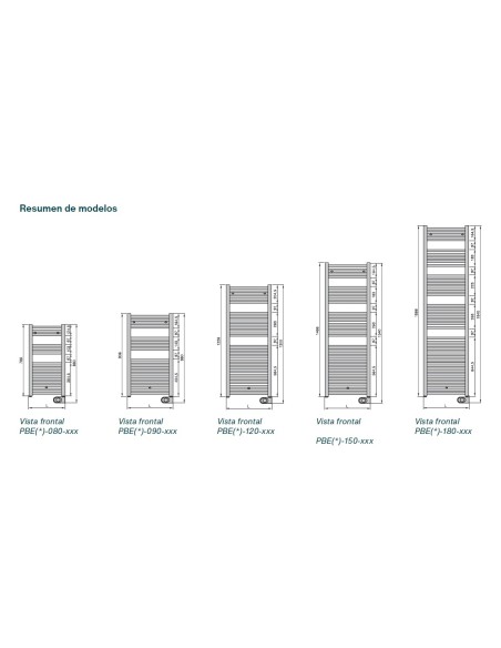 Radiador Toallero ZEHNDER AURA ELÉCTRICO