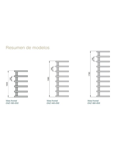 Radiador Toallero ZEHNDER CHIME